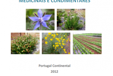 As plantas aromáticas medicinais e condimentares, Portugal Continental 2012 (GPP, 2013)